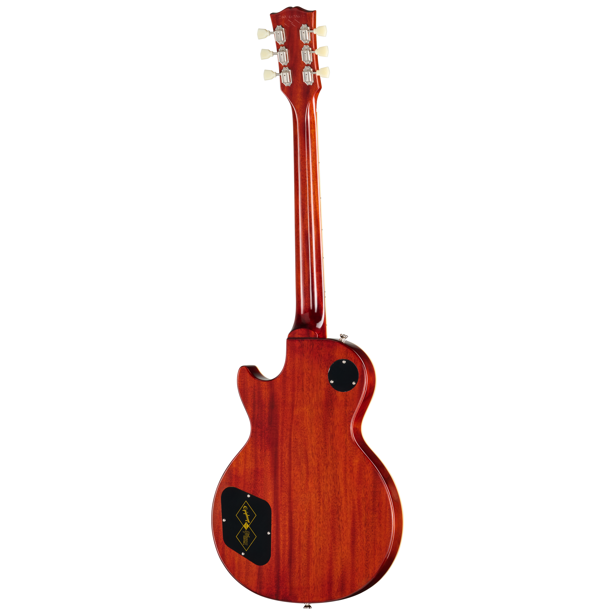 E-Gitarre, Mahagonikorpus, Mahagonihals, Rotbraun, Sechs Saiten